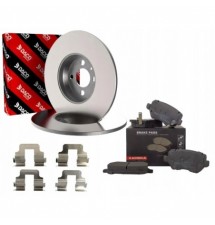 TARCZE + KLOCKI TYŁ 4 ŚRUBY...