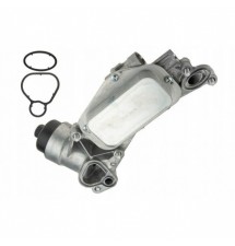 CHŁODNICA +PODSTAWA FILTR OLEJU OPEL ASTRA H VECTRA...