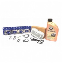 CHŁODNICA OLEJU USZCZELKI OPEL ASTRA H J 1.6 1.8