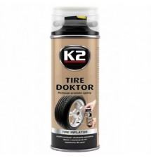 K2 TIRE DOKTOR KOŁO ZAPASOWE SPRAY ZEST. NAPRAWCZY