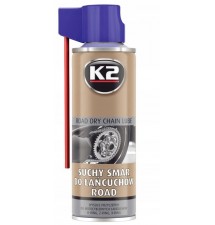 K2 SUCHY SMAR DO ŁAŃCUCHÓW W SPRAYU + RURKA