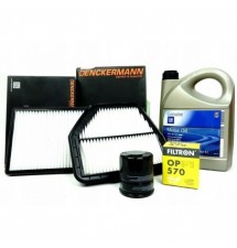 OLEJ + ZESTAW FILTRÓW CHEV...