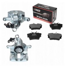 2x ZACISKI HAMULCOWE TYŁ +...