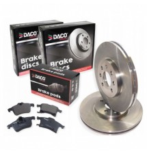 TARCZE + KLOCKI PRZÓD OPEL...