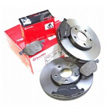 TARCZE KLOCKI PRZÓD FORD...