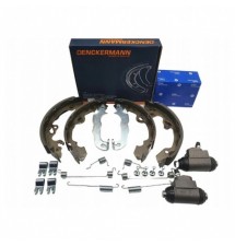 SZCZĘKI HAMULCOWE + CYLINDERKI FORD FOCUS I MK1