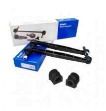 DELPHI ŁĄCZNIKI STABILIZATORA + GUMY DRĄŻKA OPEL...